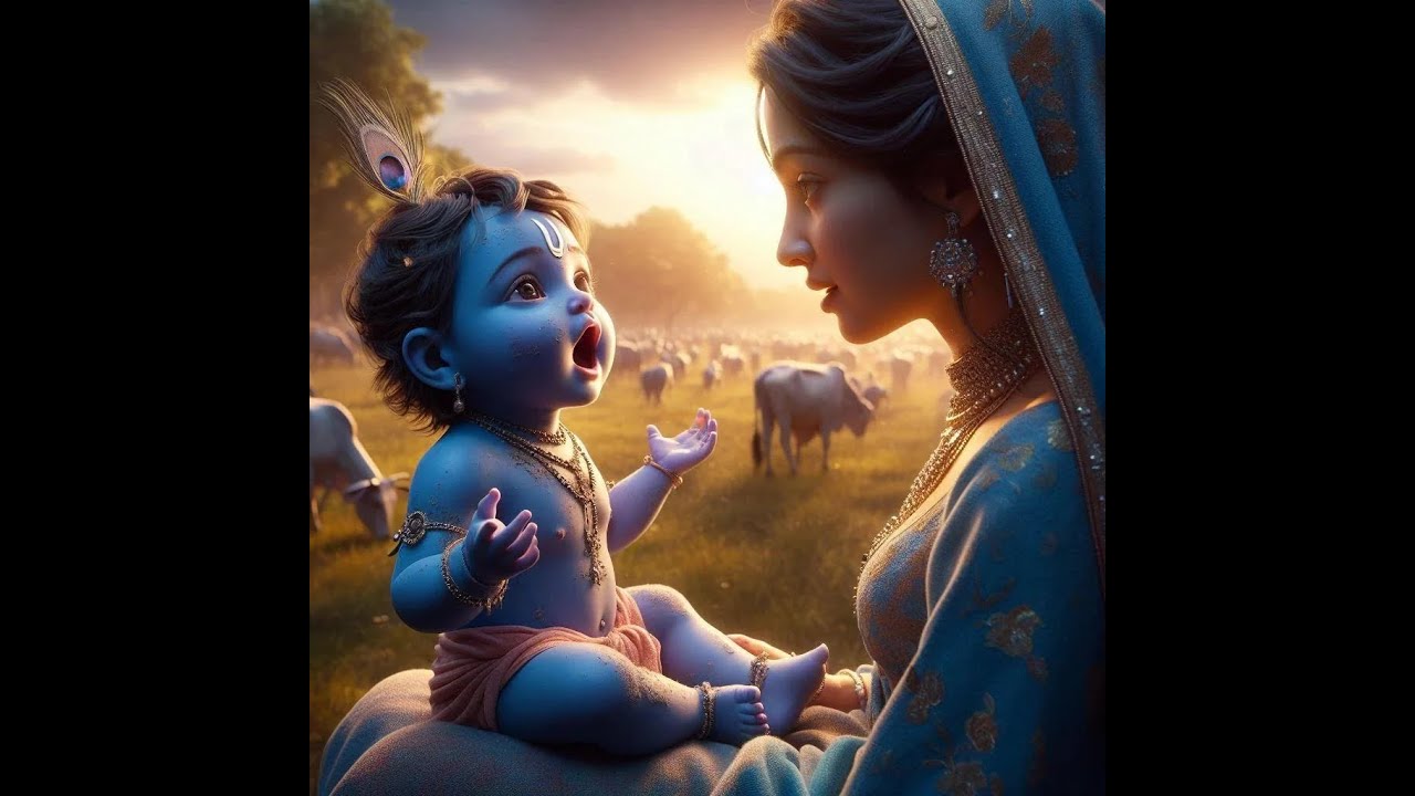The Cosmic Revelation of Baby Krishna