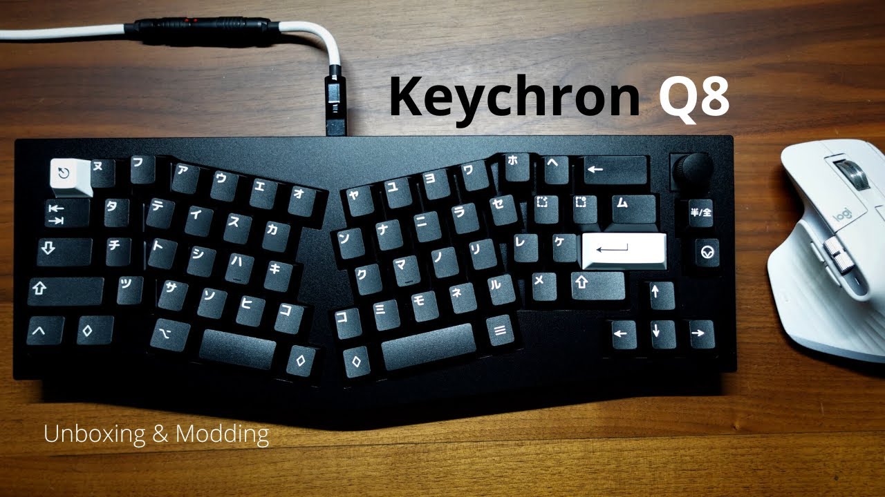 Keychron Q8 unboxed & modded | Gateron Oil Kings