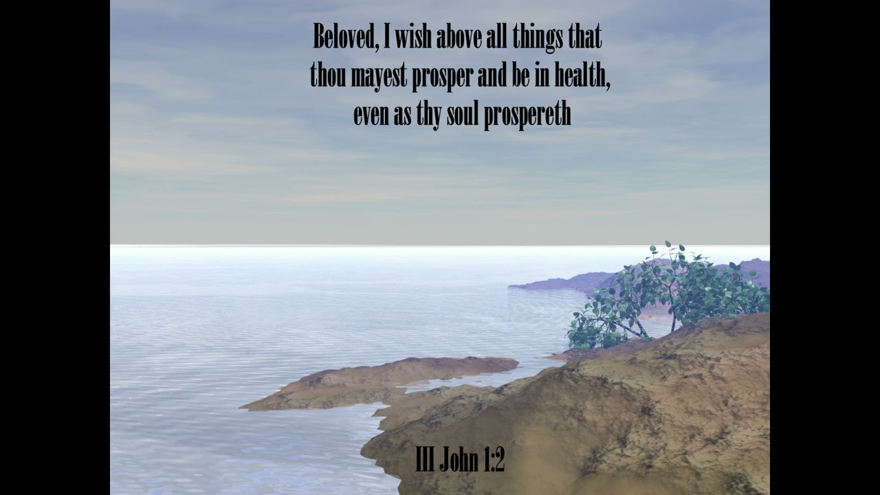 Even as your soul prospers