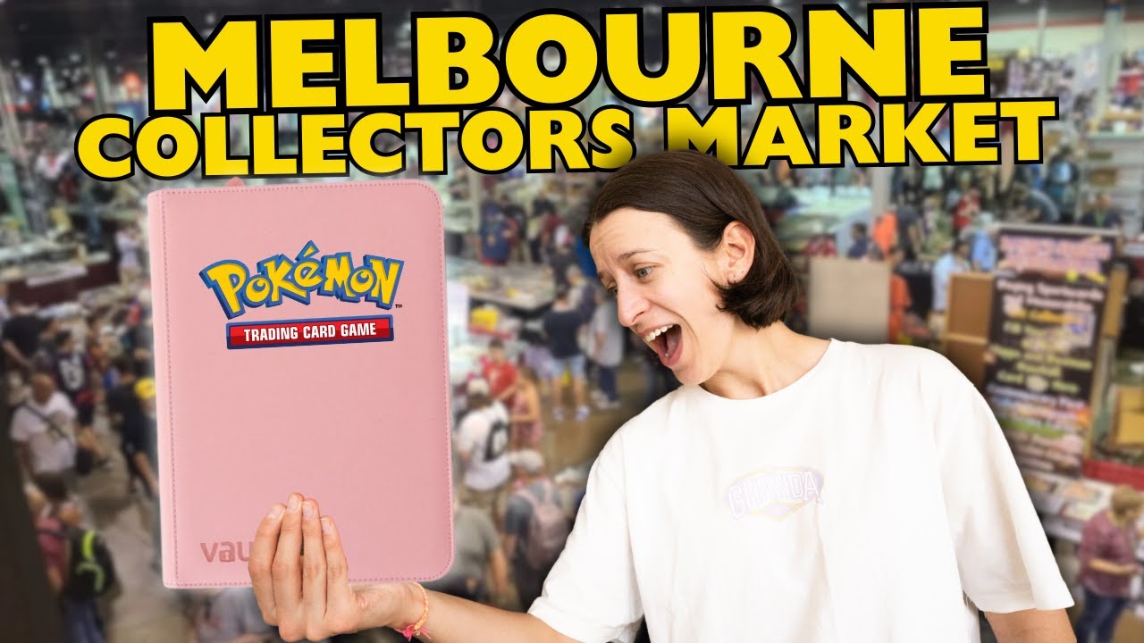Pokemon Card Hunting at MELBOURNE COLLECTORS MARKET in Werribee! | Buyer POV