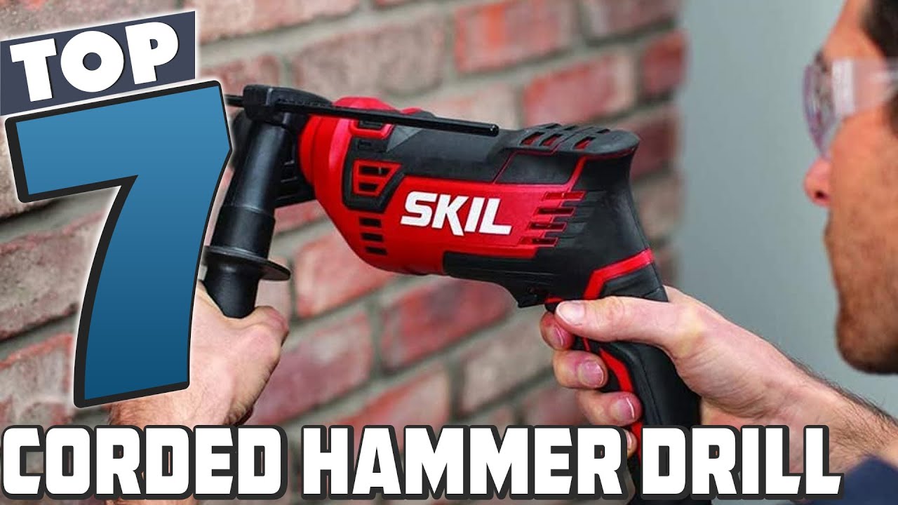 7 Corded Hammer Drills That Deliver Maximum Power