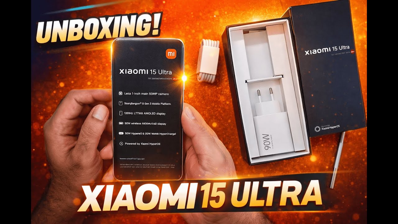 Unboxing Xiaomi 15 Ultra