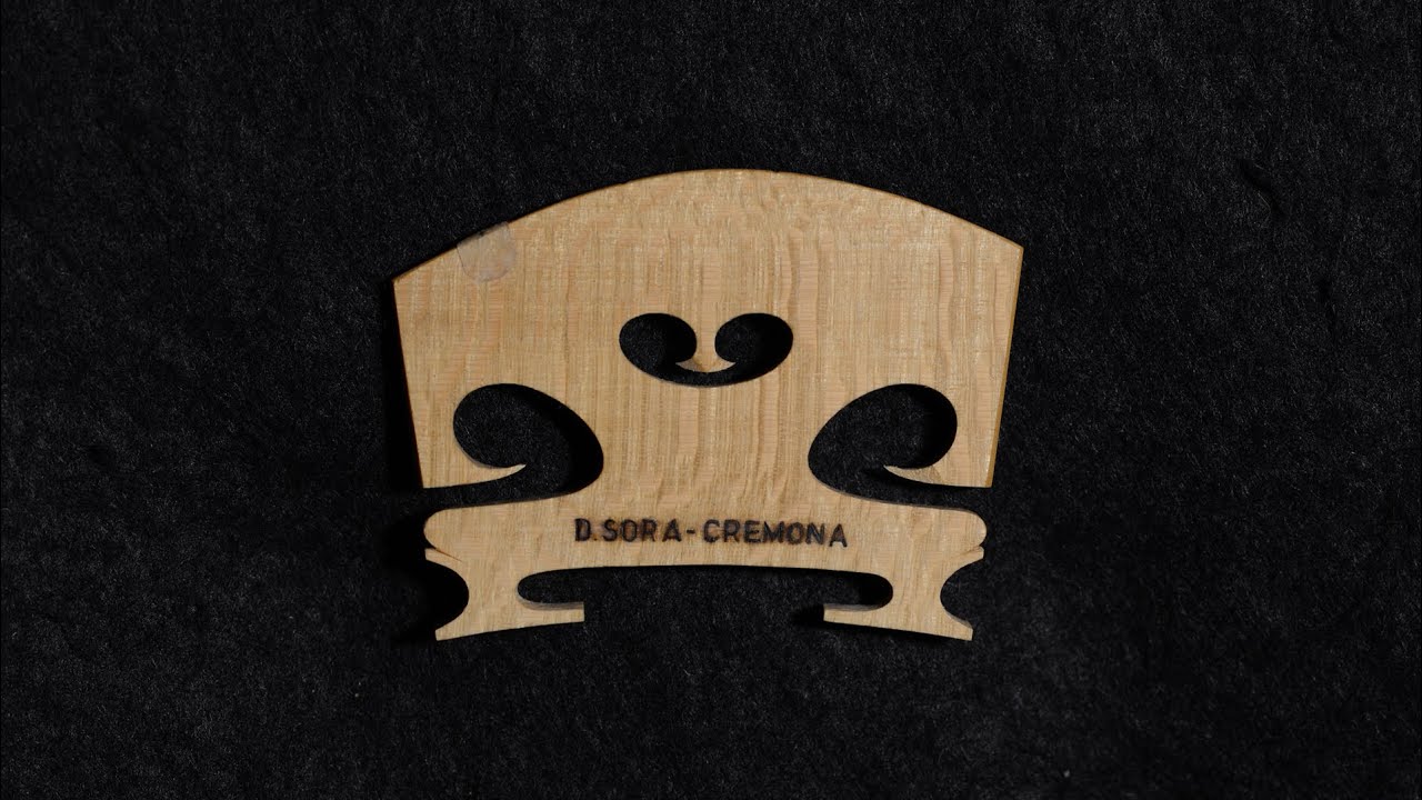 Violin bridge from start to finish - Ponticello di violino dall'inizio alla fine