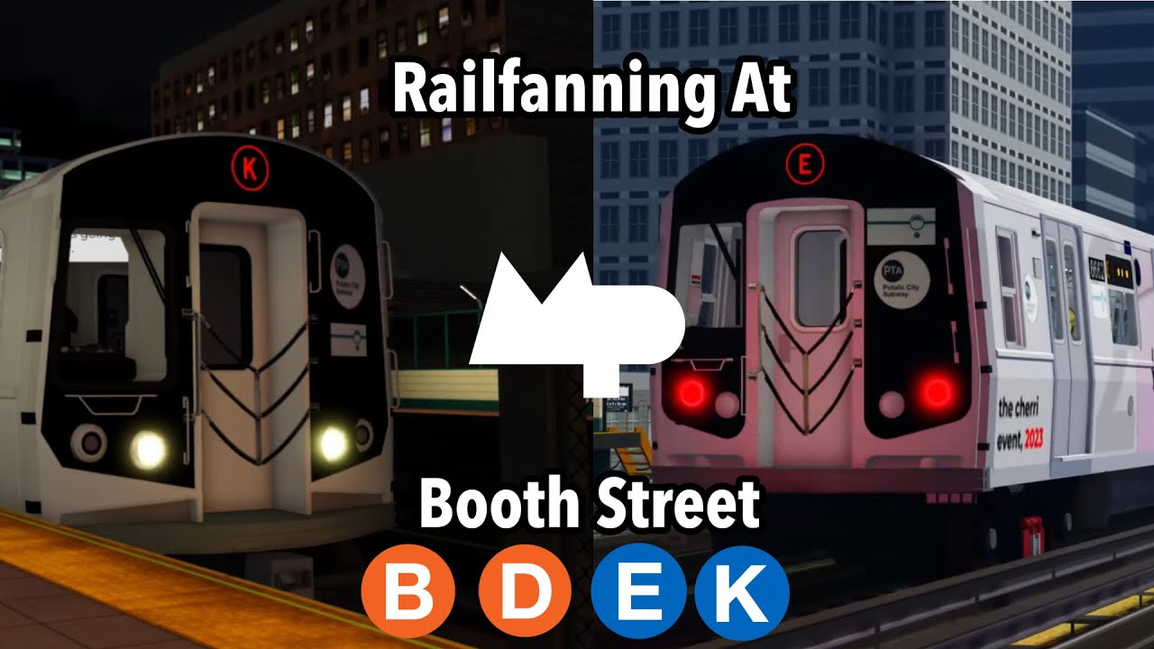 Railfanning at Booth Street