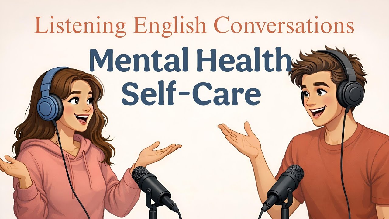 Learn English, Mental Health & Self-Care in English | Vocabulary for Anxiety & Depression