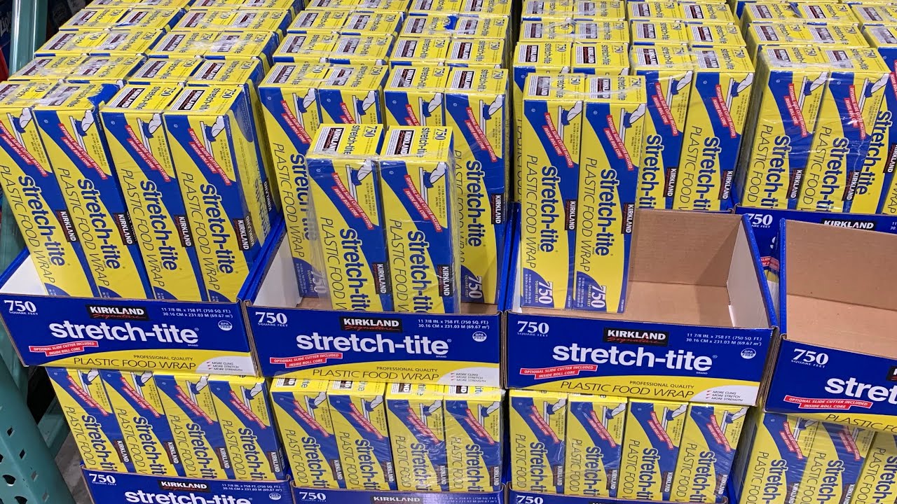 How to install slide cutter on Costco Kirkland Signature Stretch-Tite Plastic Food Wrap