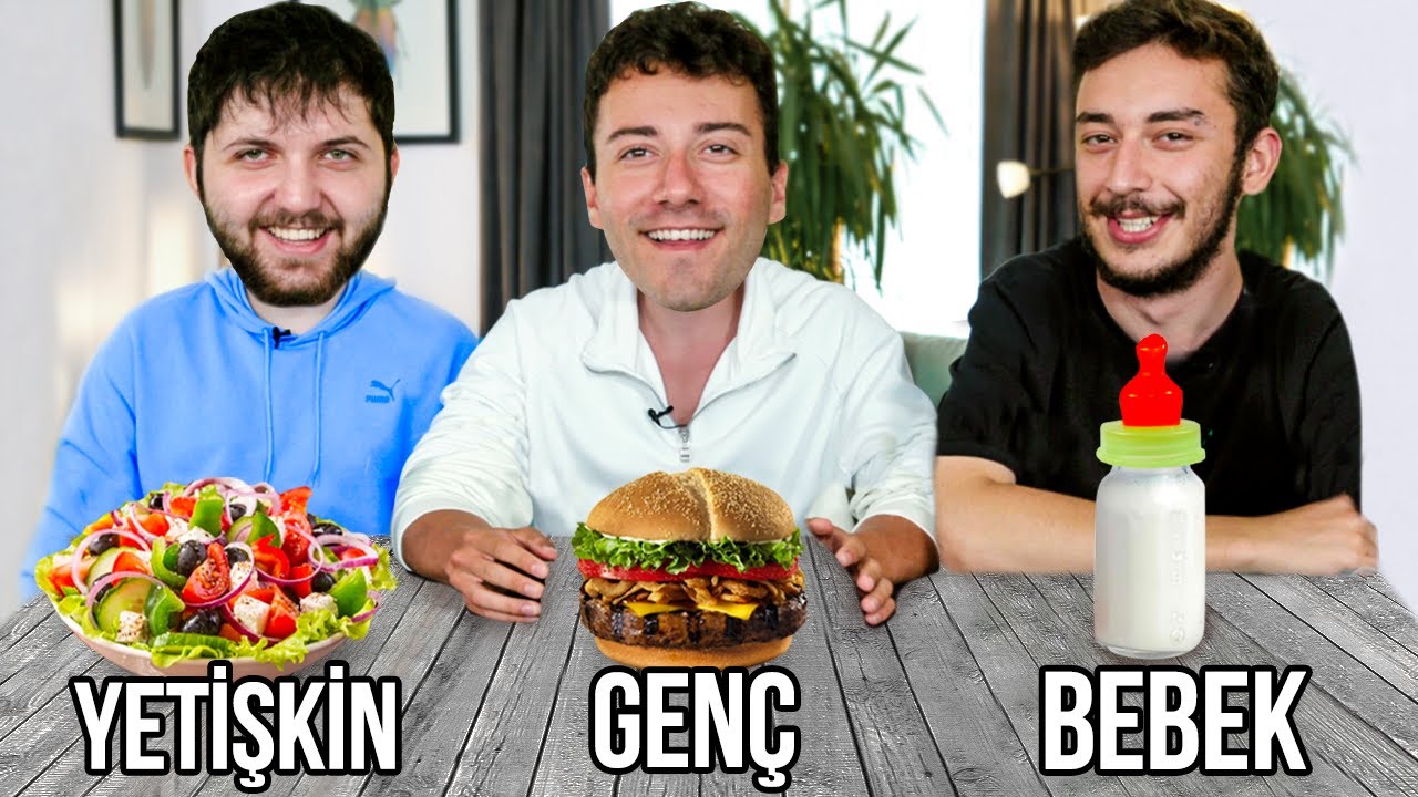 BEBEK , GENÇ veya YETİŞKİN YEMEK YARIŞMASI !? 👶🏼👦🏻👵🏻