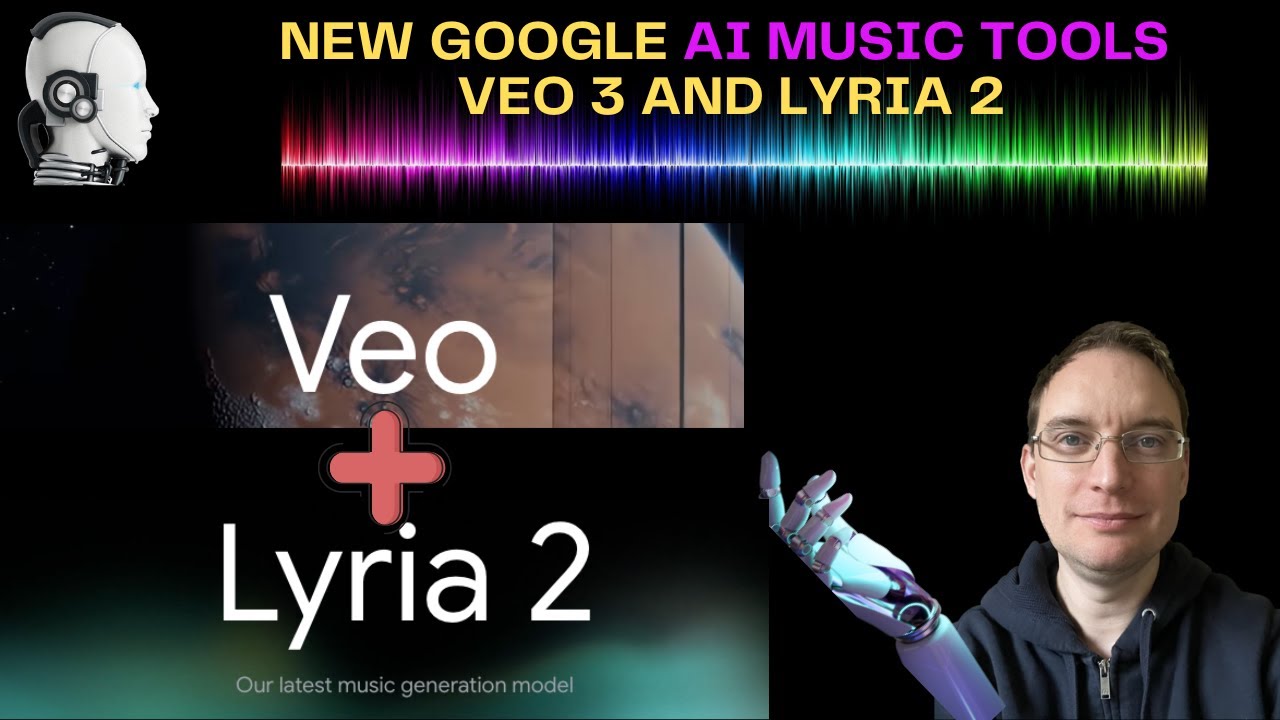 Google VEO 3 and LYRIA 2 - NEW AI Music Tools
