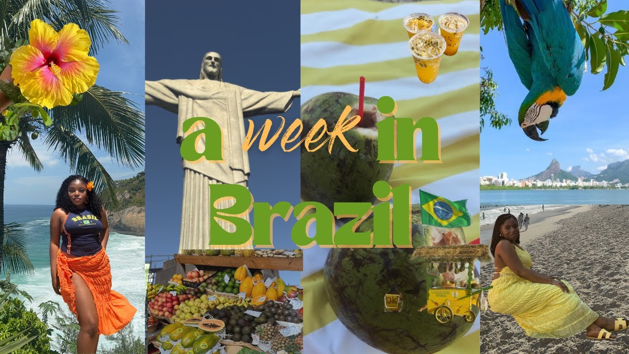 Brazil Travel Vlog 🇧🇷 | Beaches, Christ The Redeemer, Soccer Game, Food, Samba Nights + More