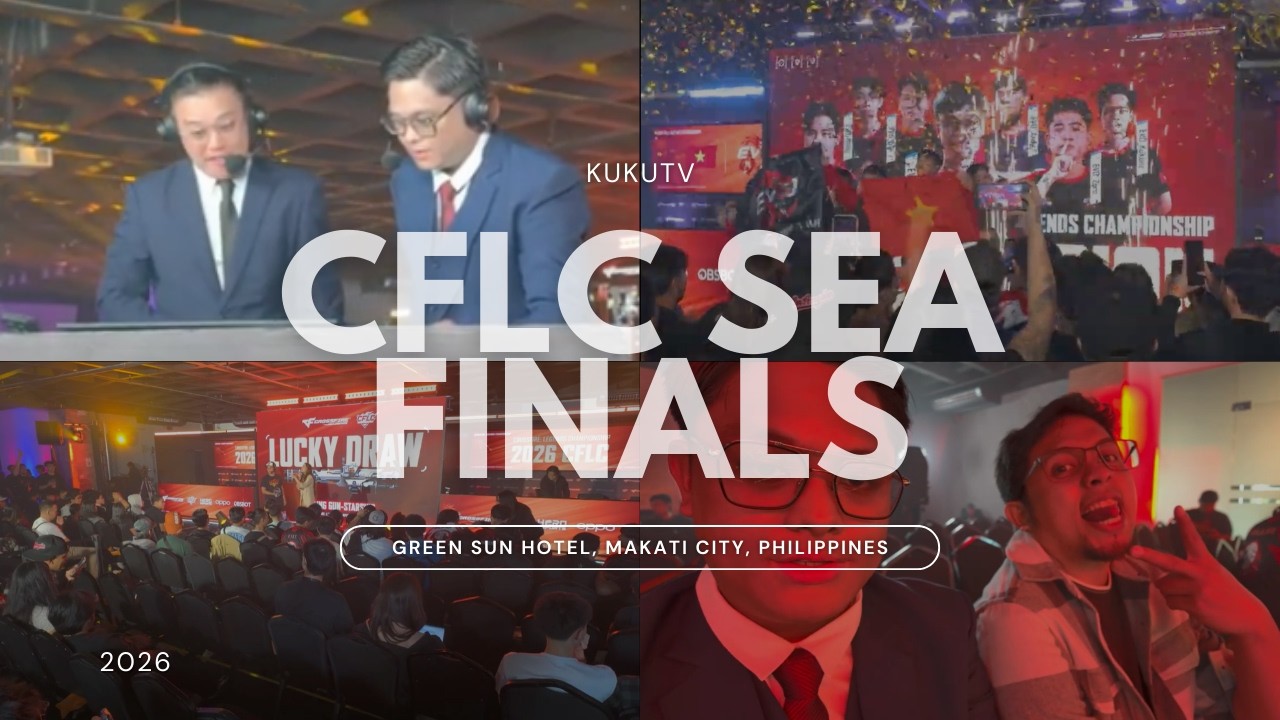 Crossfire: Legends Championship SEA Finals Vlog