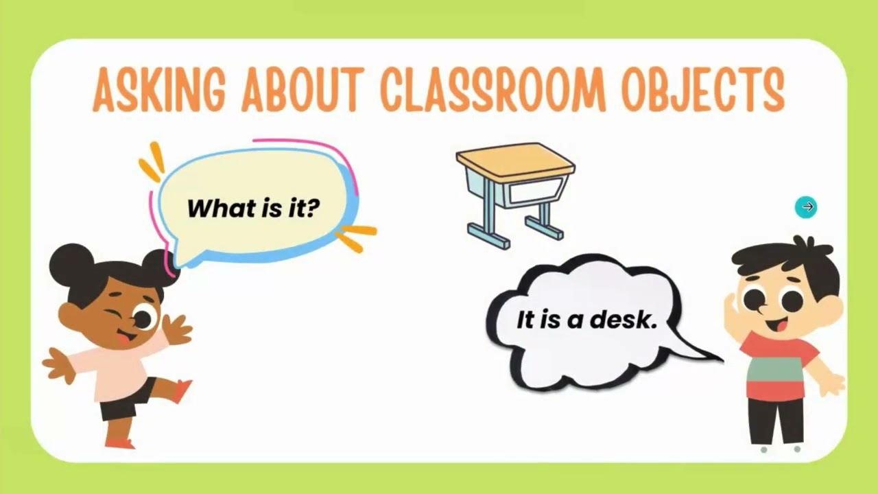 2nd  Grade Theme 2 Classroom Objects