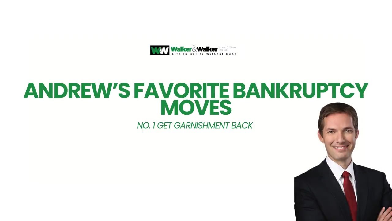 How to Recover Garnished Wages with Bankruptcy | Attorney Andrew Walker&rsquo;s Top Tip