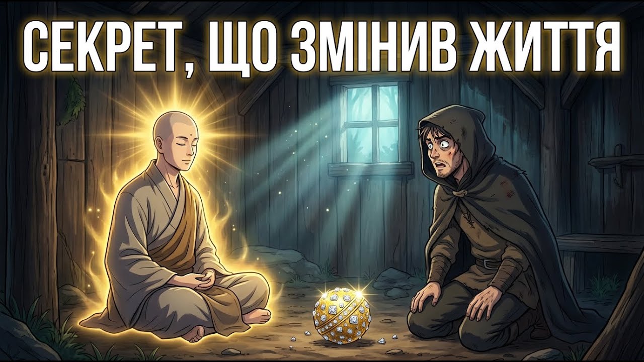 Скарб, який неможливо вкрасти: Секрет монаха, що змінив життя злочинця. | Мотиваційні історії