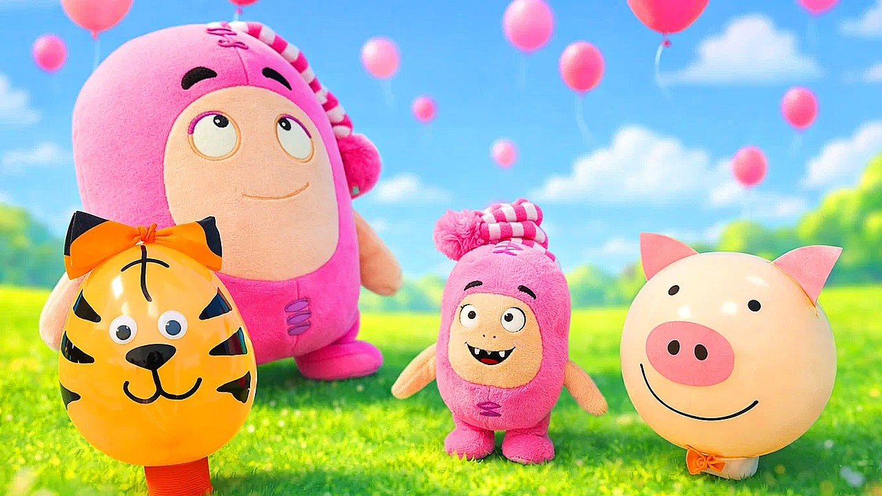 Oddbod Newt Küçük Newt İçin Balondan Hayvanlar Yapıyor | Çocuk Videoları