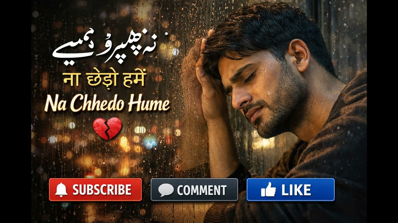 Na Chhedo Hume – Heart Touching Sad Urdu Song | Emotional Ghazal 💔 #UrduSong #SadSong #NaChhedoHume