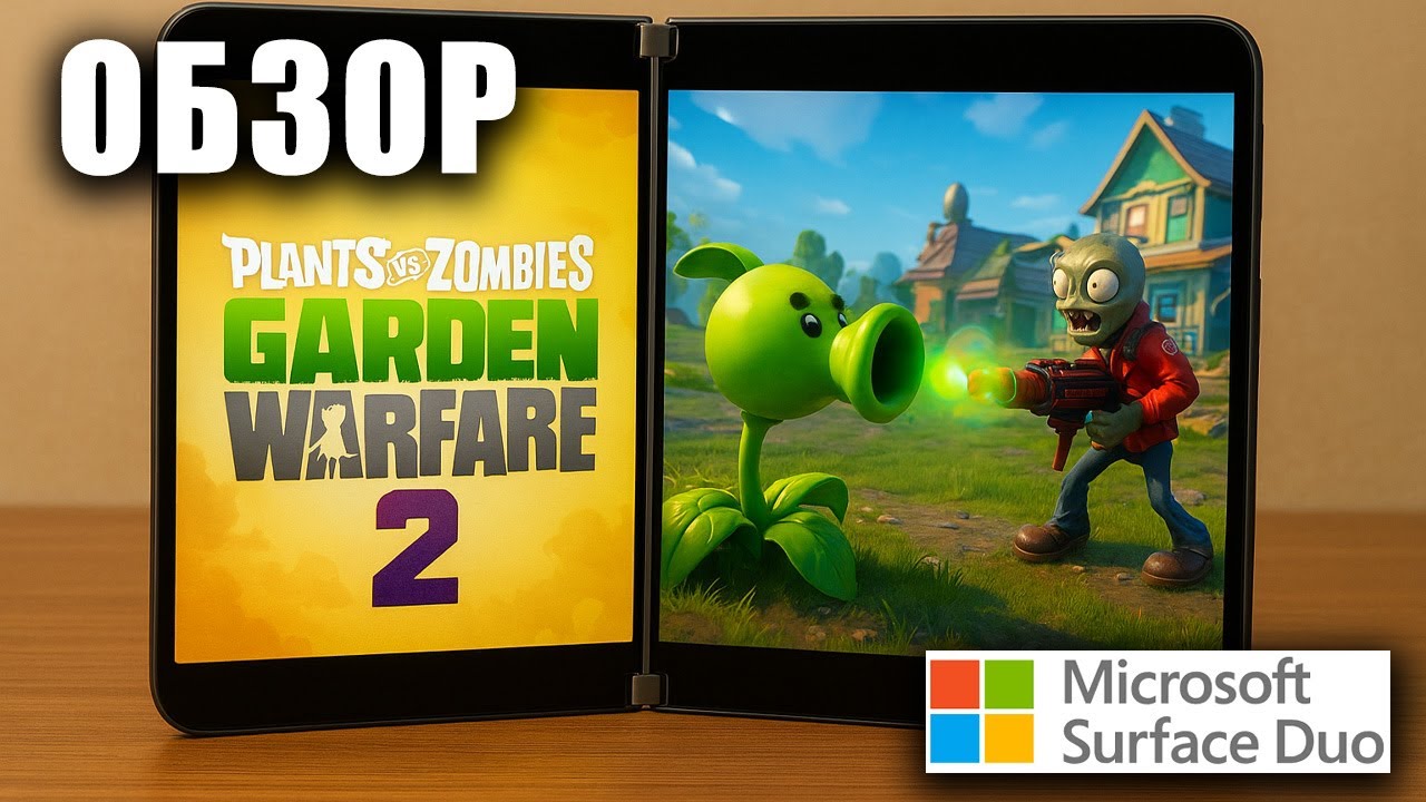 Обзор Microsoft Surface Duo - Телефон 2020 года за 1600$ - Игры на 2 экрана, Xbox Cloud Gaming