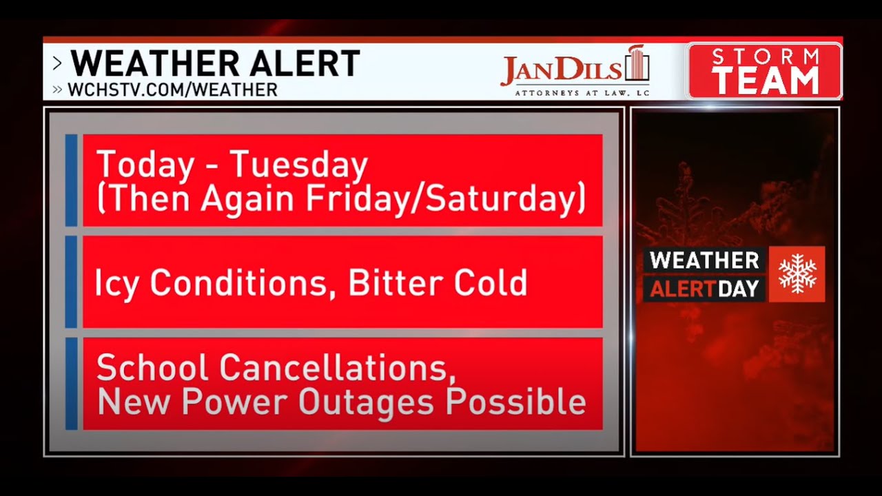 Snow showers, icy conditions and bitter cold temperatures continue to impact the region