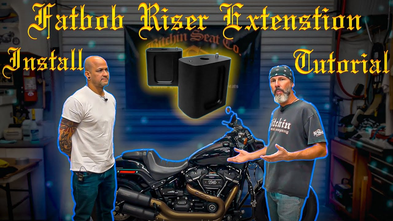 Riser Extension Install Tutorial | Fat Bob 2018+