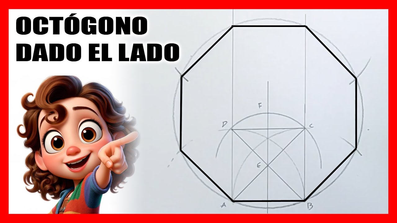 Octógono regular dado el lado | Guía Completa