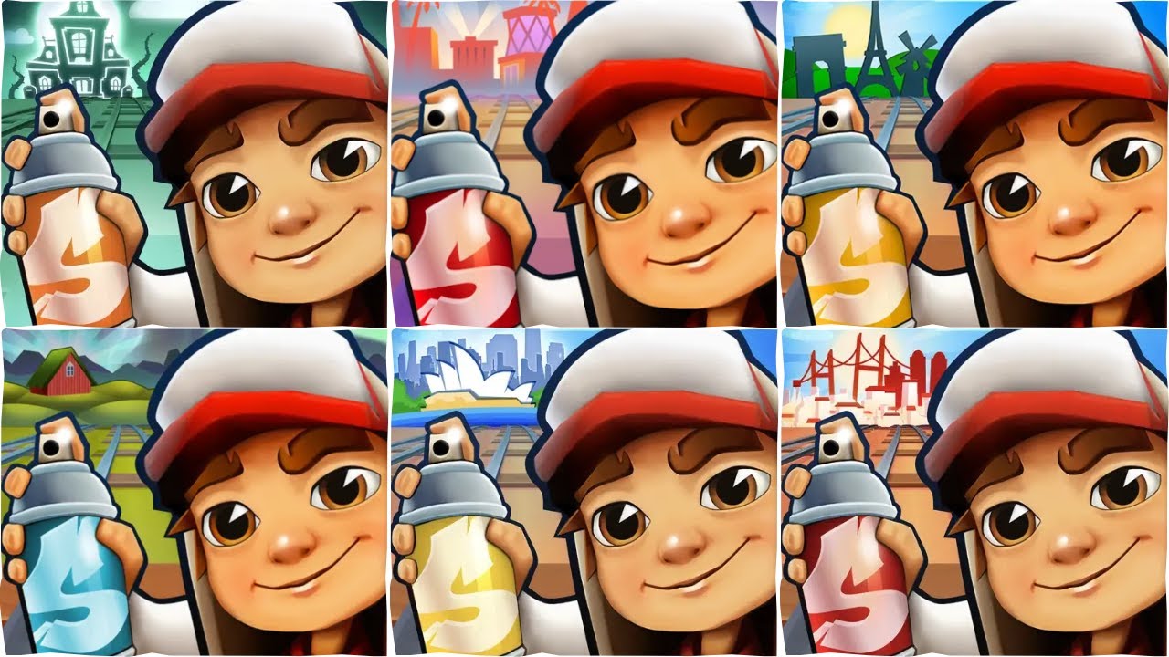 Subway Surfers Haunted Hood, Iceland, Paris Summer, Istanbull, Sydney 2024 & Hollywood 2026