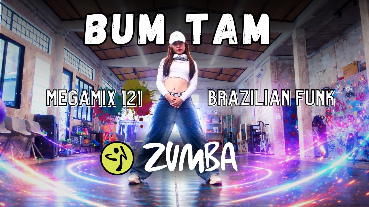 #zumba BUM TAM - Brazilian Funk Mega Mix 121 | ZIN Kimi | #zumbafitness #danceworkout #megamix