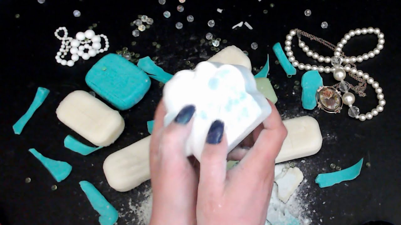 ASMR DRY SOAP SCRATCHING