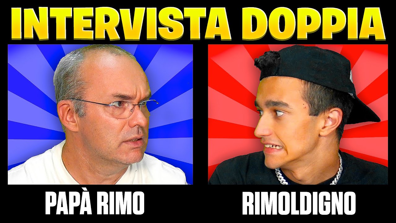 INTERVISTA DOPPIA CON MIO PAPÀ! *SPECIALE 250.000 ISCRITTI* Rimoldigno