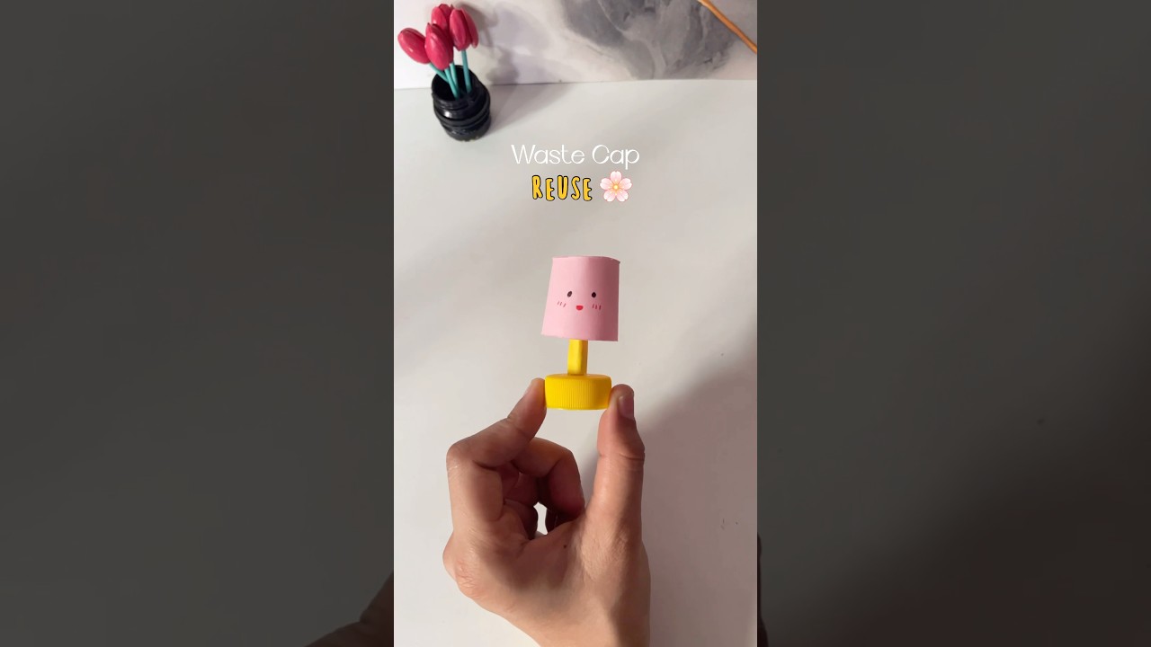 Best out of waste unique ideas 💡 Plastic bottle caps reuse #trendingnow #youtubepartner #craft