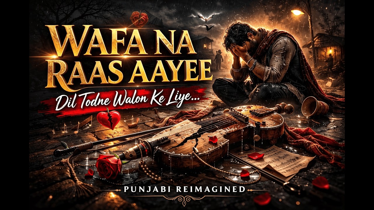 Wafa Na Raas Aayee (Punjabi Version) - A Heartbreaking Folk Tale | Jubin Nautiyal Reimagined