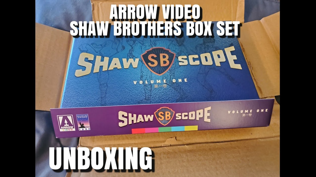 SHAWSCOPE VOLUME 1! -Just Arrived from Arrow Video -UNBOXING