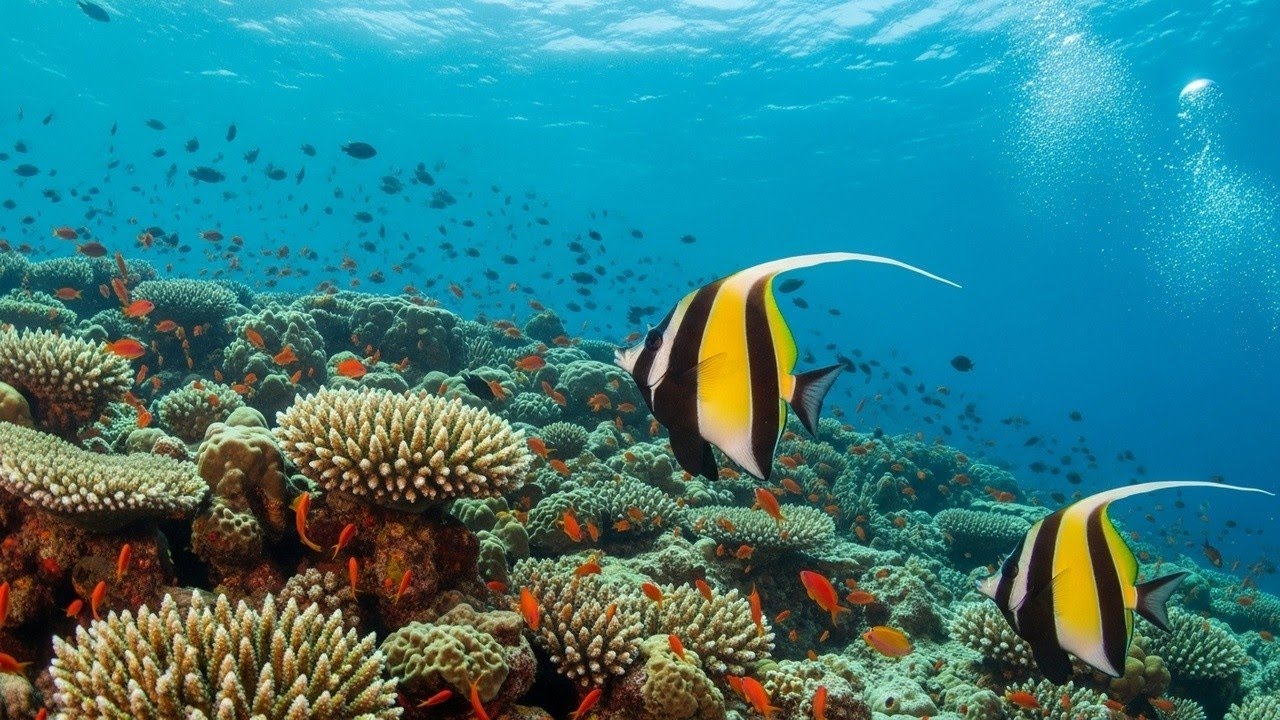 Healing Music for Sleep with Gentle Underwater Sounds for Deep Relaxation