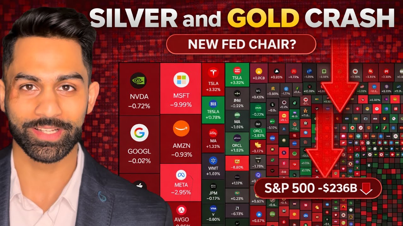 🚨 Urgent: Silver and Gold Prices CRASH!! Trump Nominates NEW FED Chair!! SOFI DROPS on Earnings!