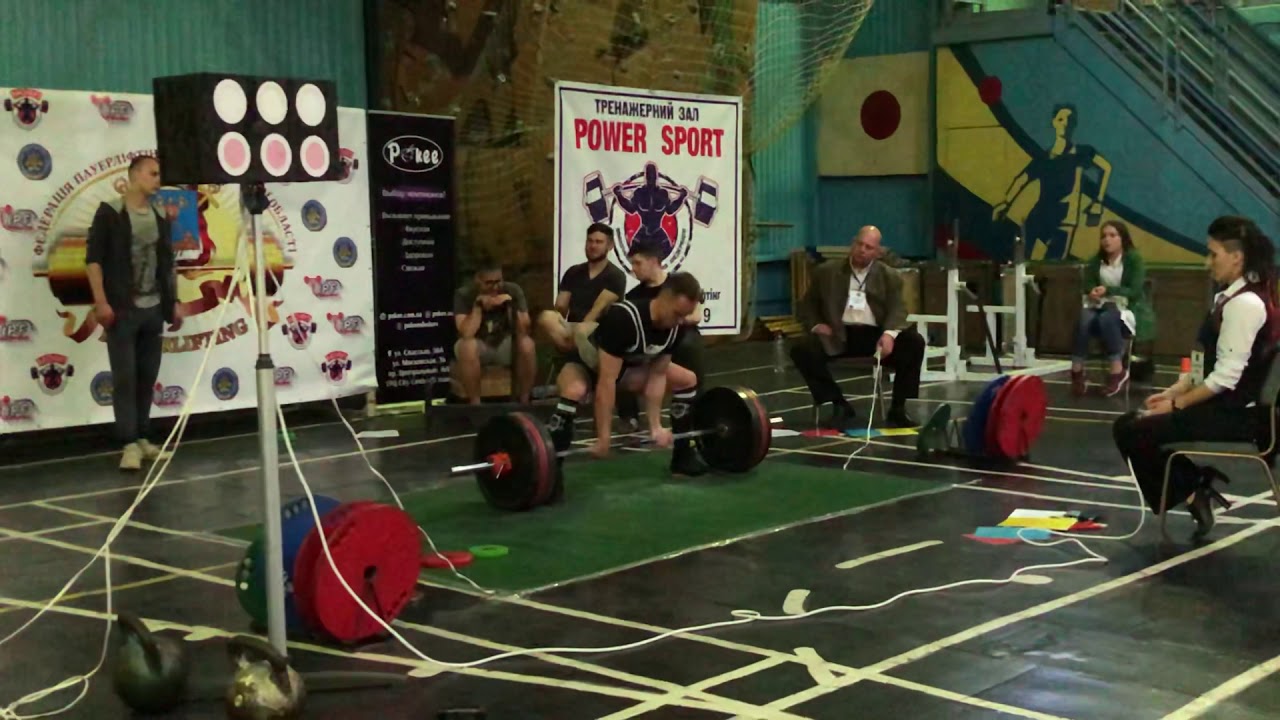 Anton Popov - Deadlift 205 Kg@74 Kg - IPF Powerlifting Raw (Nikolaev, Ukraine)