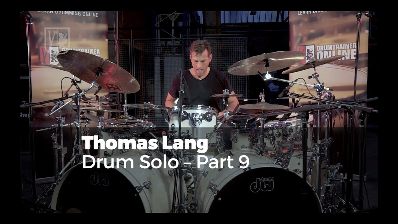 Thomas Lang Drum Solo Part 9 - Drumtrainer Online
