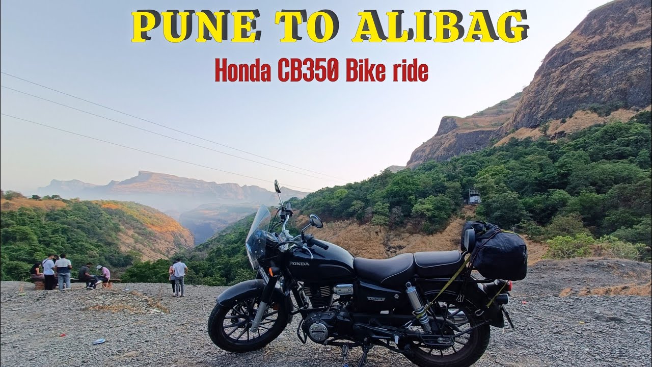 PUNE TO ALIBAG BIKE RIDE | Honda Cb350 Bike|Konkan coastal road via Tamhini ghat #pune#vlog