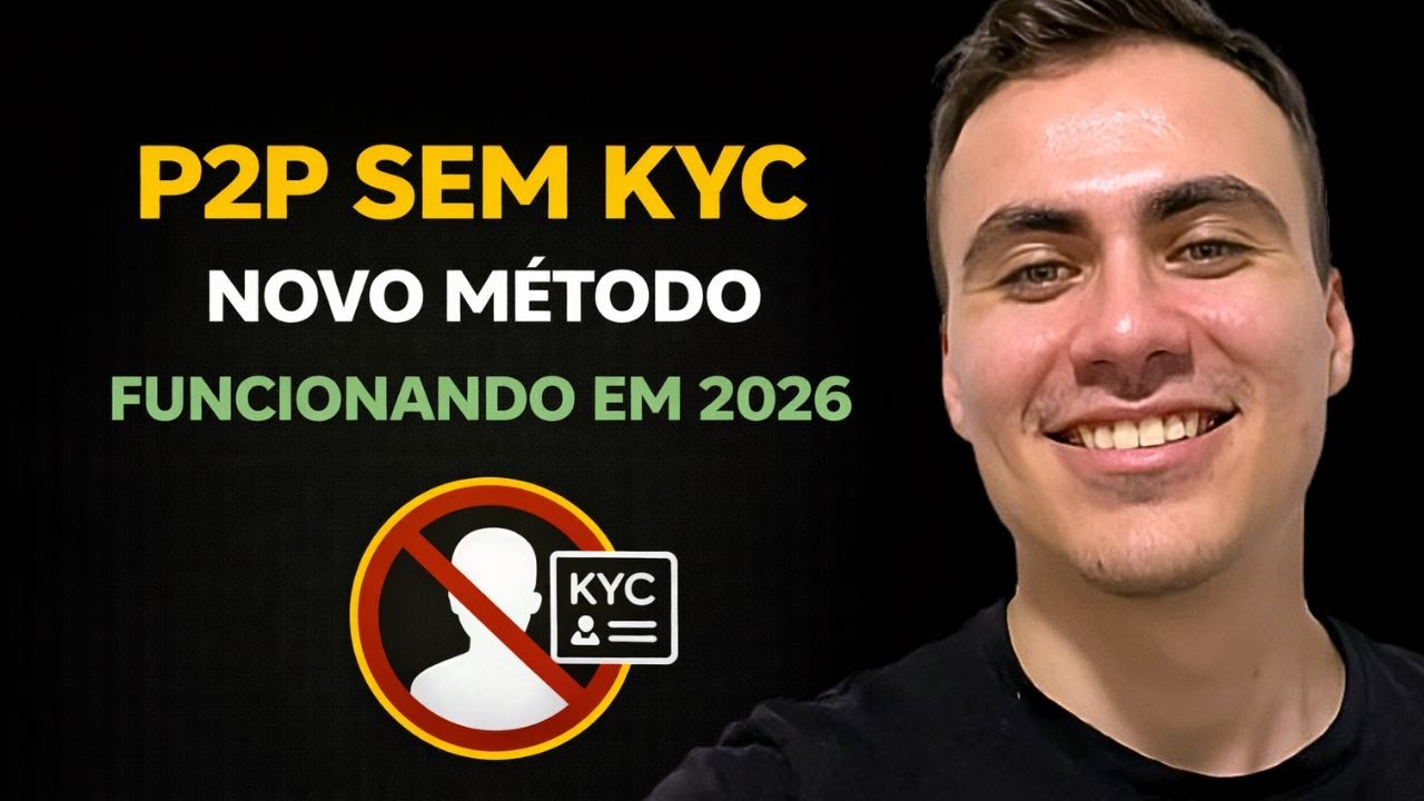 NOVO M&Eacute;TODO para COMPRAR CRIPTO SEM KYC usando PIX