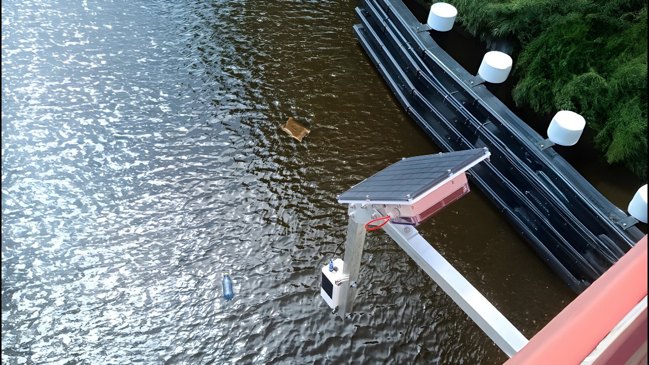 AI Camera Detects Plastic Pollution in Rivers | Noria AI-Cam Explained