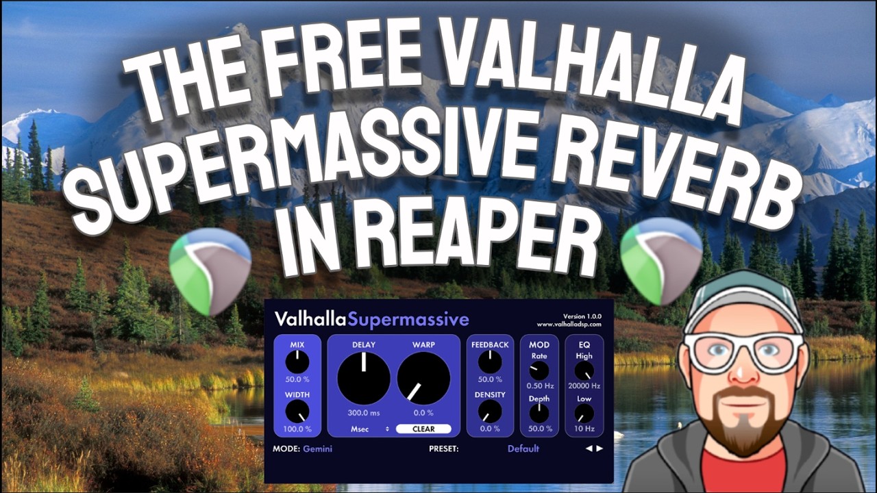 Valhalla Supermassive - Реверберация в REAPER