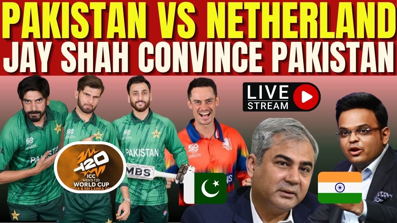 Pakistan Vs Netherland T20 World cup 2026 | Jay Shah To Convince Pak | Broadcaster In Pressure !