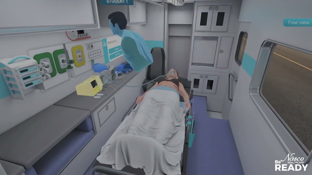 Be READY VR 911/EMS: Immersive Virtual Reality Training for Emergency Medical Responders