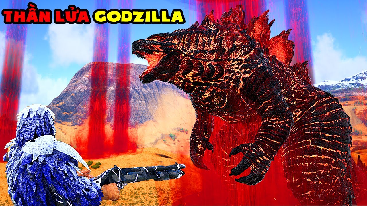 ARK Abyss #30 MÌNH THU PHỤC QUÁI VẬT KHỔNG LỒ GODZILLA THẦN LỬA - TÝ TIỀN TỈ