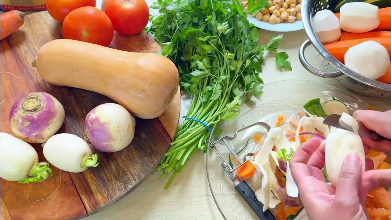 طبيلة نصف في رمضان مع كسكس مغربي بثلاث أنواع لحم ياسلام