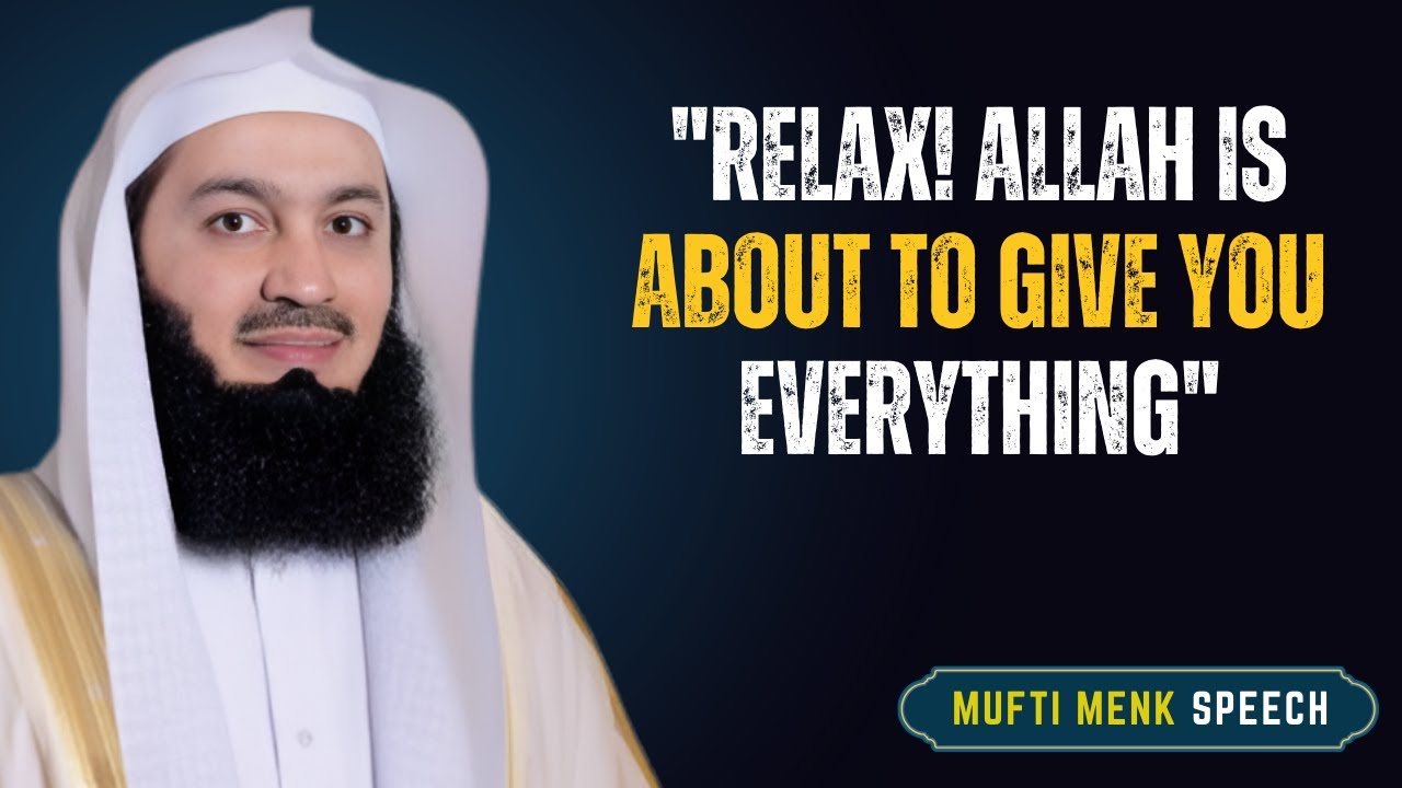 Relax Into the Feeling — Allah Is About to Give You What You Prayed For #muftimenk #islamicreminder