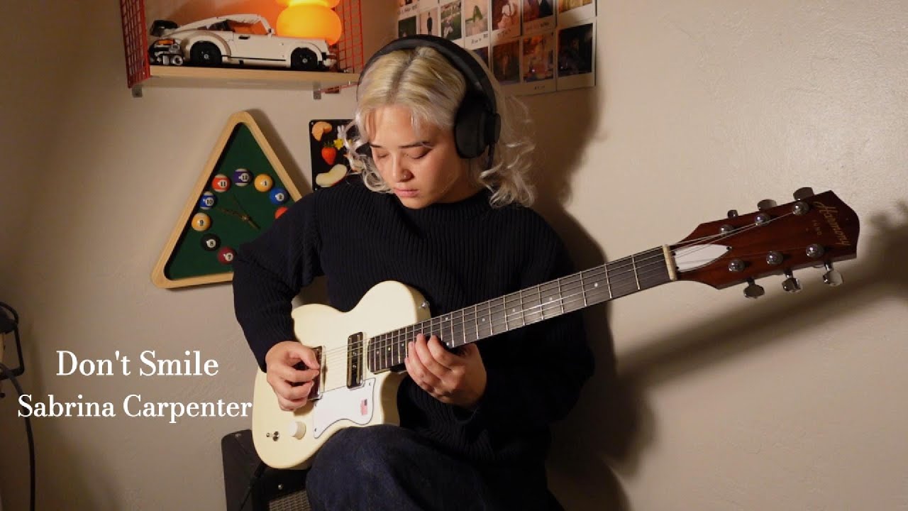 Don't Smile - Sabrina Carpenter Guitar Cover