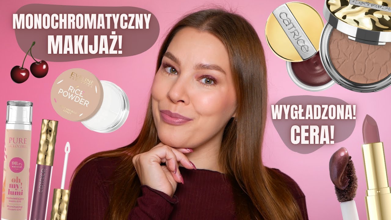 Monochromatyczny MAKIJAŻ! 🤎 Perfekcyjna CERA! EVELINE znowu rozbija BANK! 🤯