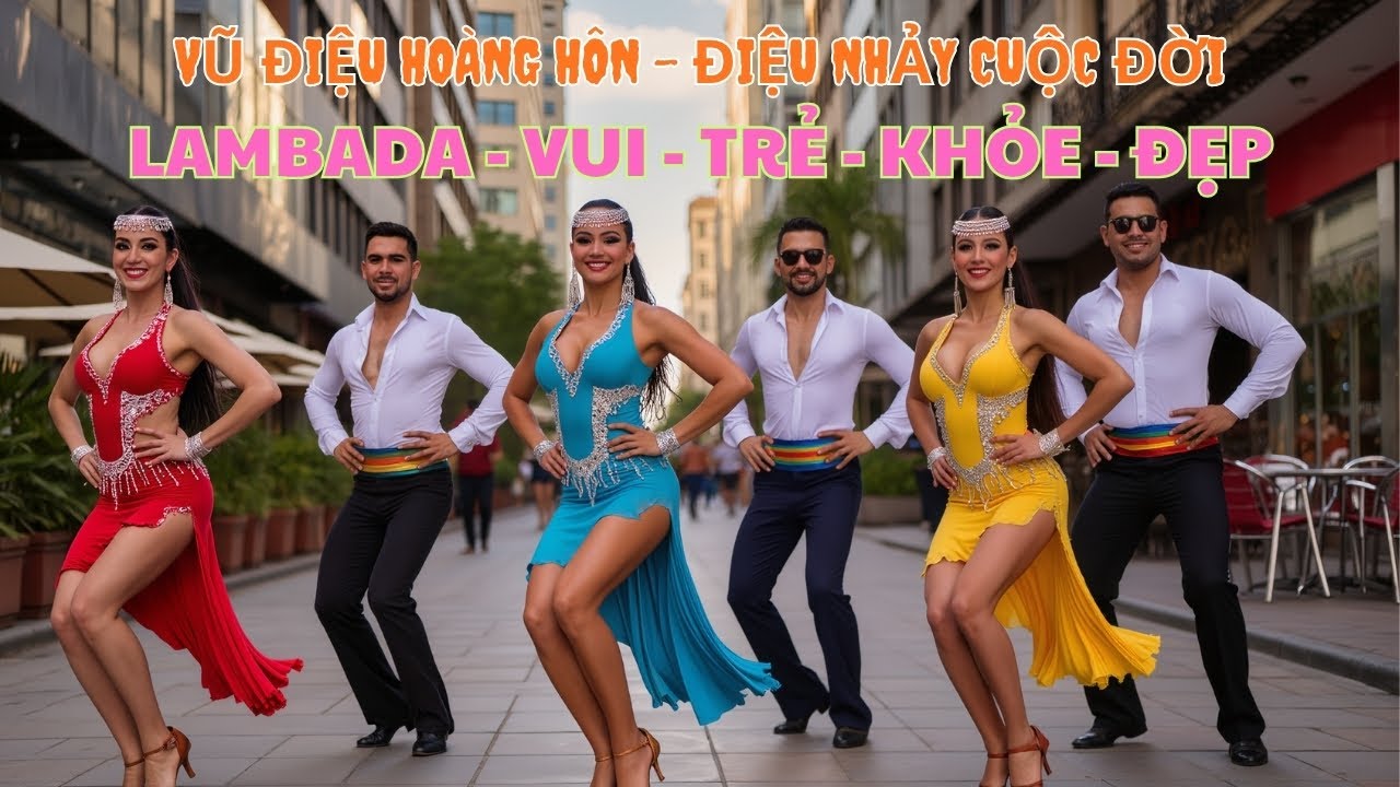 Rực Cháy Giữa Hoàng Hôn – Vũ Điệu Lambada Đặc Biệt | Điệu Nhảy Cuộc Đời | Trái Tim Âm Nhạc