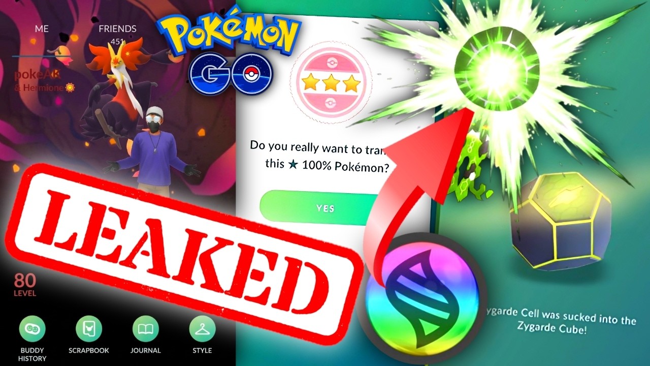 *LEAKED MEGA ZYGARDE SOON QOL UPDATES & SCOPELY MESSED UP EARLY RELEASE* Pokemon GO news