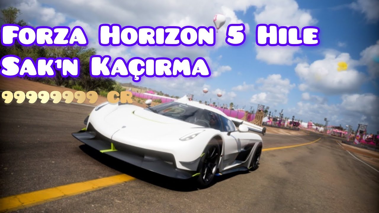 Forza Horizon 5 ModMenü Hile Hack Sakın Kaçırma (2025)