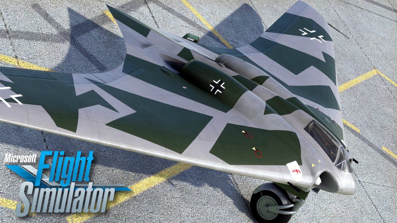 Rara Avis Sims Horten HO229 - Stealth - Early Preview! - MSFS.