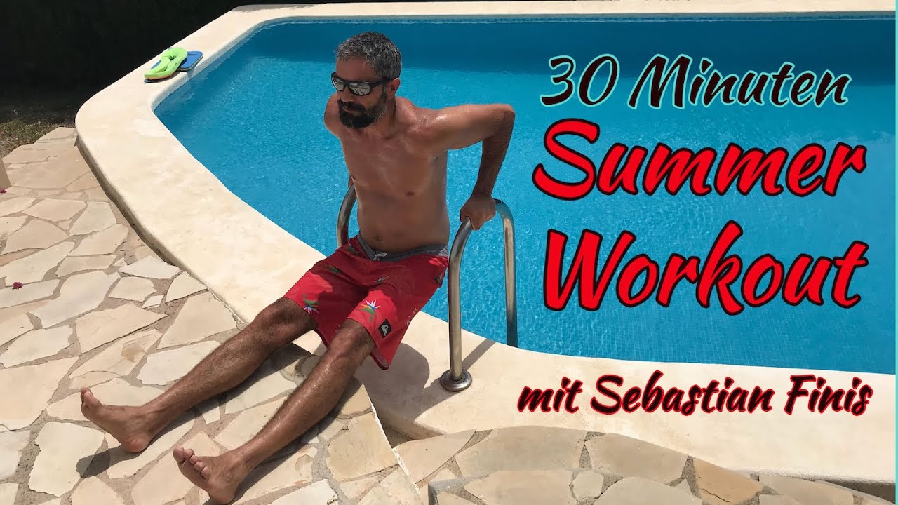 Ganzkörper Summer Workout am Pool - 30 Minuten